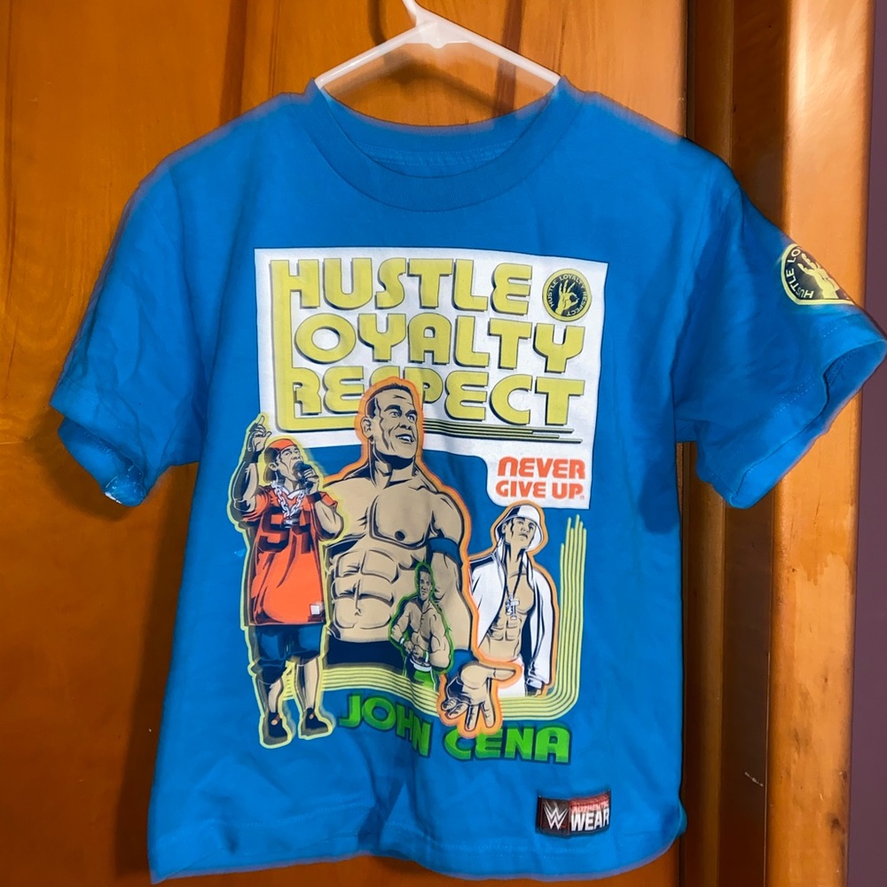 Blue John Cena shirt